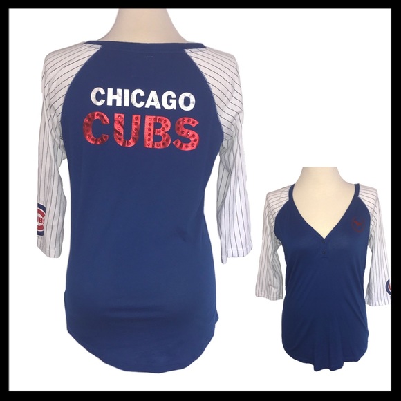 PINK Victoria's Secret Tops - VS PINK Chicago Cubs